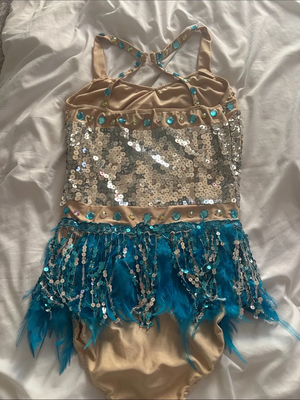 Glamour sequin embellishments skirt